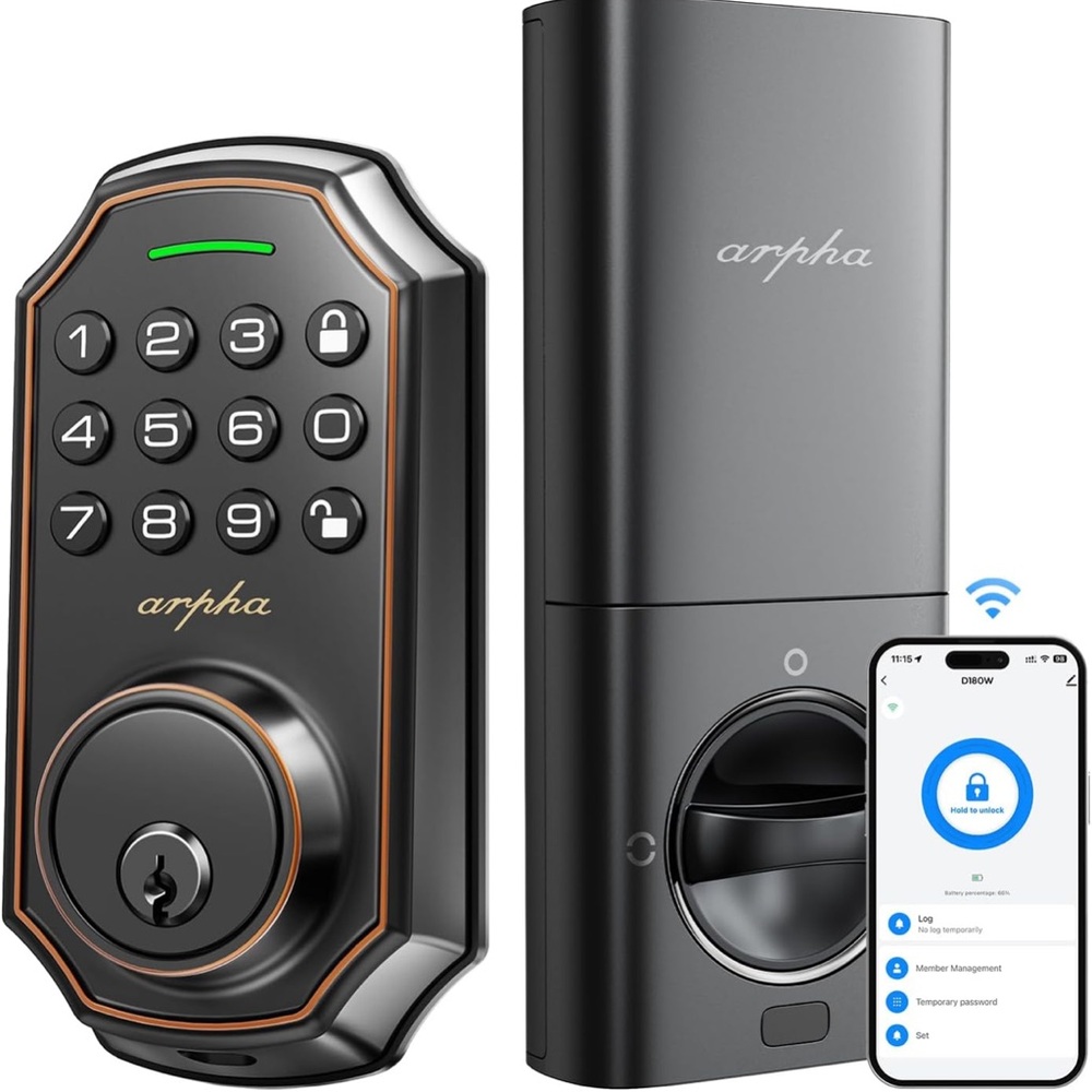 New in box Smart Door Lock with Keypad